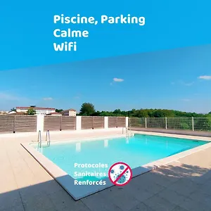 Appartement La Baignade De Montaigu, Piscine Et Garage Couvert